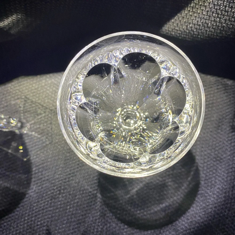 Vintage Crystal wine glasses - Picture 7 of 9